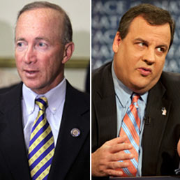 Chris Christie e Mitch Daniels