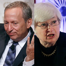 Larry Summers e Janet Yellen (Reuters/Ap)