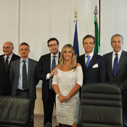 Rodolfo Ortolani, Maurizio Marinella, Luca Poncato, Massimo Calearo, Catia Polidori, Gianluca Rana, Simone Bettini, Roberto Snaidero