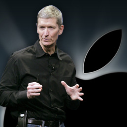Nella foto Tim Cook, amministratore delegato di Apple