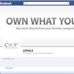 Wall Street 2.0: tutti azionisti con Facebook