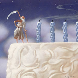 Compleanno fatale. Morire soffiando sulle candeline è statisticamente probabile (Corbis)