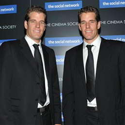 I gemelli Cameron Winklevoss and Tyler Winklevoss (Ap)