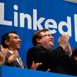 Reid Hoffman fondatore di LINKEDIN (Reuters)