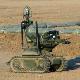 In Afghanistan i robot da guerra della Oto Melara - La sfida del super robot