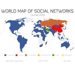 Facebook primo al mondo: per i big la frontiera è l'internet mobile