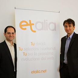 Nella foto Aldo Daghetta (a sinistra) e Nicola Alex Tateo