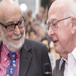 Francois Englert e Peter Higgs