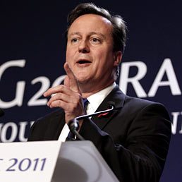 Suite principesche per i capi di stato al G20, austerity solo per Cameron (foto Epa) che paga 1680 sterline a notte