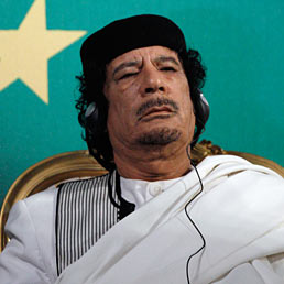 Muhammar Gheddafi