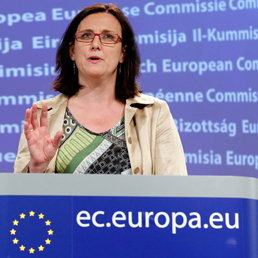 Cecilia Malmstrom, commissaria Ue agli affari interni (Reuters)