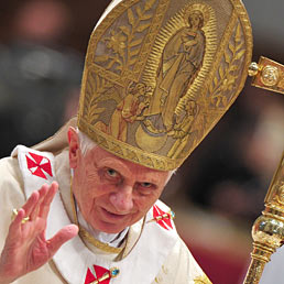 Nella foto Papa Benedetto XVI