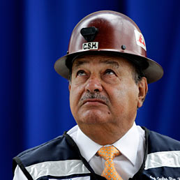 Slim batte ancora Gates: è lui il più ricco del mondo. Nella foto il magnate messicano delle telecomunicazioni Carlos Slim Helu (Reuters)