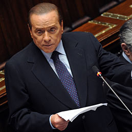 Berlusconi e la quadratura del cerchio (Ansa)