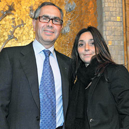 FonSai ora vede la reddività. Nella foto il presidente Jonella Ligresti con l'ad Emanuele Erbetta (Imagoeconomica)