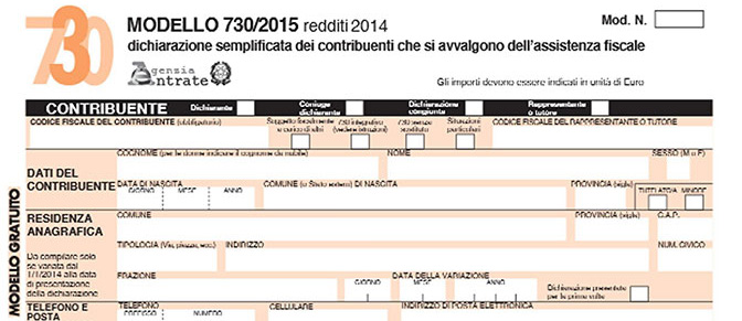 730 SPESE AFFITTO SCARICA
